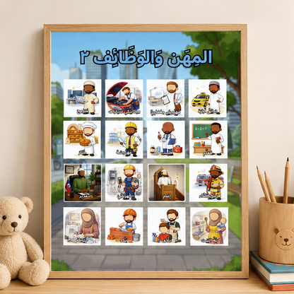PDF Affiche Métiers Arabe V2 — Jidart™